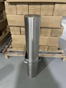 Ограждающий столбик из нержавеющей стали с замком для контроля доступа и безопасности дорожного движения - Product Image 5