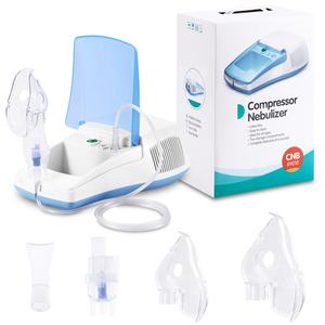 ABS PVC masker CE ISO persetujuan kelas medis mesin Inhalor kabut tinggi kompresor Aerosol mesin <span class=keywords><strong>Nebulizer</strong></span> untuk rumah sakit Rumah - Product Image 2