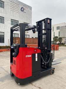 Carretilla elevadora/apilador de alcance eléctrico de 2 toneladas, carretilla elevadora de almacén eficiente de altura de elevación de 6M | Diseño compacto - Product Image 2