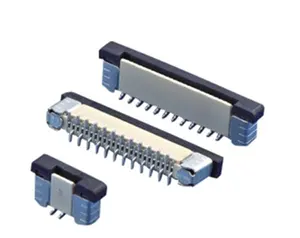 Soulin Ffc/Fpc Connector 10 12 20 24 30 32 40 Pin 0.5Mm 0.8Mm 1.0Mm 1.25Mm 2.54Mm Pitch Zif Smt Fpc Ffc Kabel Pcb Connectoren