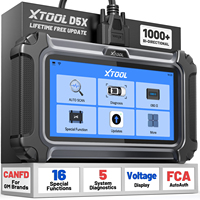 Herramienta de Diagnóstico Automotriz XTOOL D5X Obd2, Escáner de Componentes de Automóvil, Prueba Activa Bidireccional, Lector de Códigos con Más de 16 Funciones de Reinicio