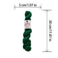 Fil de laine de mouton en gros 50g/pelote 4 brins, fil de laine mérinos de Nouvelle-Zélande pour tricot à la main, pull de bébé, crochet