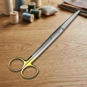 Ciseaux Mayo en acier inoxydable de qualité chirurgicale, instrument manuel certifié CE Classe I pour la chirurgie générale, par Grip Surgical - Product Image 2