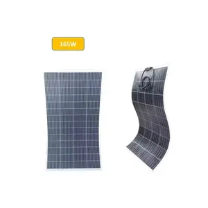 ETFE PET 유연한 태양 전지 패널 165w 모노 헤테로 접합 PV 박막 태양 전지 패널 180w 200w 240w 300w 400w RV에 대한 사용자 정의