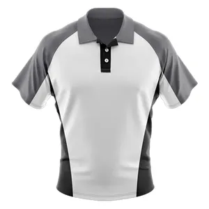 Men All Over Sublimation Printing Polo Shirts Sublimated Polo Shirts