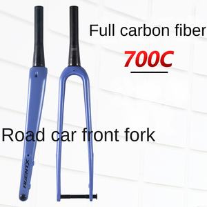 Completamente in fibra di carbonio strada bicicletta anteriore forcella 700C Thru assale per il ciclismo - Product Image 3