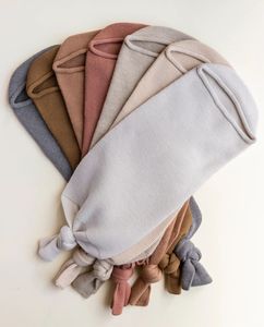 Super morbido e accogliente con nodo fasciante sacco a pelo per neonato abito da neonato con cappello <span class=keywords><strong>in</strong></span> Set biancheria da letto per neonati - Product Image 1