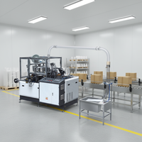 Prix des machines à fabriquer des gobelets en papier entièrement automatiques à grande vitesse avec certificat CE 2026