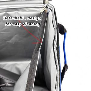 Bolsa Refrigerante Multifuncional Impermeable de 600d con Aislamiento de Papel de Aluminio, con Ruedas, 20L, para Viajes al Aire Libre - Product Image 3
