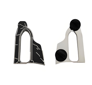Prix de gros d'usine en alliage de Zinc Offre Spéciale émail doux graveleux insigne personnalisé avec embrayages papillon - Product Image 4