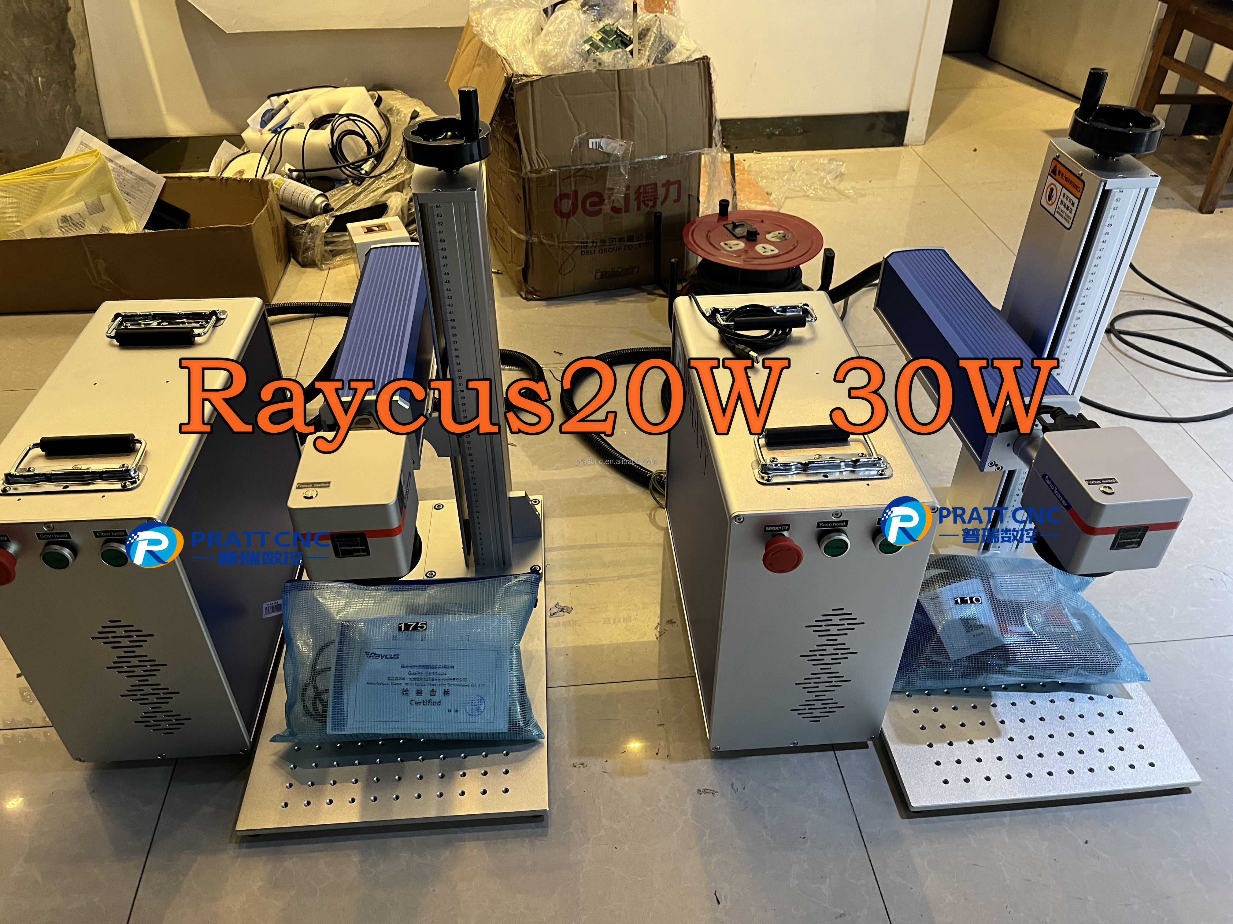 激光打标雕刻机20w 30w 50w价格mopa光纤激光打标机用于彩色深打标 on