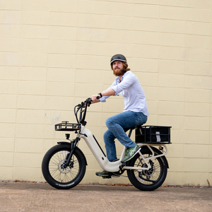 Étape à travers Ebike commande en gros personnalisée livraison directe disponible 52v grand moteur de moyeu arrière 15ah 20 "gros pneu vélo électrique - Product Image 2