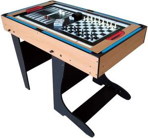 Table multi-jeux 6-en-1 à petite échelle Ensemble de combinaison multifonction Mini <span class=keywords><strong>Football</strong></span> Tennis Foosball Indoor Sport Entertainment - Product Image 3