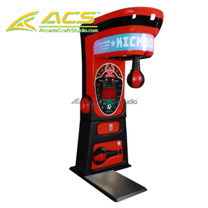 เครื่องเล่นเกมส์คิกบ็อกซิ่งแบบหยอดเหรียญคุณภาพสูง ACS พร้อมระบบฝึกภาษาอังกฤษและระบบแลกโค้ก - Product Image 1