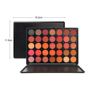 Palette d'ombres <span class=keywords><strong>à</strong></span> <span class=keywords><strong>paupières</strong></span> en plastique, Logo personnalisé, beauté de votre œil, 35 couleurs, marque privée, paillettes et ombres <span class=keywords><strong>à</strong></span> <span class=keywords><strong>paupières</strong></span> mates - Product Image 6