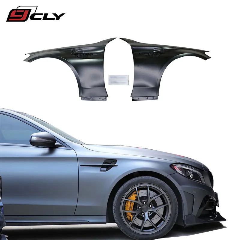 Cly bumper mobil suku cadang mobil kualitas tinggi untuk Benz c class w205 Body kit bumper mobil