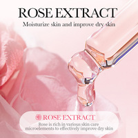 Masque facial à l'acide hyaluronique de rose - Patchs hydratants et nourrissants pour le visage, vente en gros