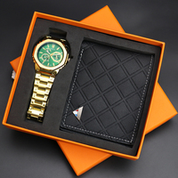 Set Jam Tangan Mewah + Dompet + Kotak, Merek Ternama, Set Jam Tangan & Dompet Pria dengan Kotak, Jam Tangan Murah Modis, Set Jam Tangan & Dompet dengan Kotak, Hadiah Jam Tangan