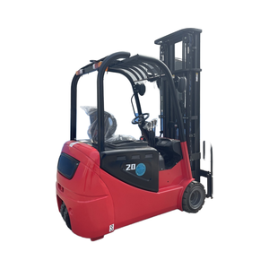 EVERLIFT 3輪フォークリフトソリッドタイヤ付き電動3輪バッテリーフォークリフト高さ3000mm-6000mm - Product Image 1