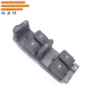 Interruttore Alzacristalli per Volkswagen <span class=keywords><strong>Passat</strong></span> B5, <span class=keywords><strong>Bora</strong></span> e Golf 1J4959857D, Ricambi per Veicoli - Product Image 1