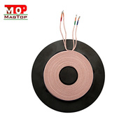 Bobine de charge inductive inductive Bobine d'air 12V Chargeur sans fil Qi recevant l'induction