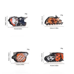 Tùy Chỉnh Mới Châu Âu Và Mỹ Halloween Tóc Clip Kinh Dị Ma Khuôn Mặt Acetate Móng Vuốt Tóc Cá Nhân Móng Vuốt Tóc Cho Phụ Nữ - Product Image 2