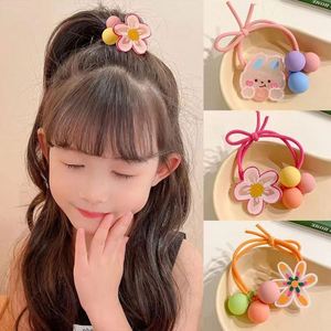 Accessoires Cheveux Mignon Élastiques Motif Animal Tendance Coréenne – <span class=keywords><strong>Chouchou</strong></span> Tissu Fleur Papillon Dessin Animé pour Bébés Filles et Enfants - Product Image 2