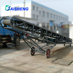 Konveyor sabuk ponsel portabel di roda untuk gerakan mudah antara situs, Ideal untuk truk & gerobak memuat - Product Image 5