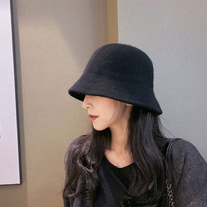 Winter Female Wholesale <strong>Cheap</strong> Embroidery logo Personalized Customizable <strong>Bucket</strong> <strong>Hats</strong> Wool Custom <strong>Bucket</strong> <strong>Hats</strong> - Product Image 4