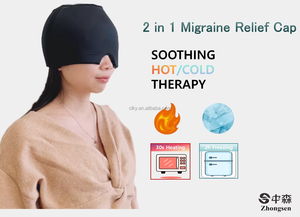 Gorro de Hidrogel para Terapia de Frío/Calor - Alivio Rápido para Migrañas y Dolor de Cabeza Diario, También Sirve como Funda Refrigerante para Botellas de Vino - Product Image 2