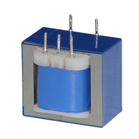 Transformador de baja frecuencia de alto rendimiento 3W 4W 6W núcleo de ferrita toroidal EI41 230V 10V 12V CA