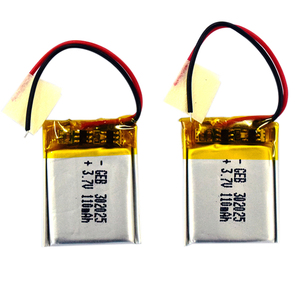 <span class=keywords><strong>Prix</strong></span> usine 302025 100mAh 110mAh 3.7V Petite Poche Rechargeable Cellule 302025 Lithium Polymère Lipo Batterie pour Produits Numériques - Product Image 3