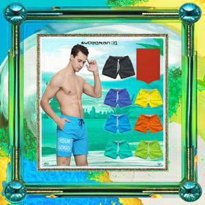 Pantalones Cortos Deportivos de Verano para Hombre con Logotipo Personalizado, de Secado Rápido, Forro de Poliéster, Cierre de Cremallera, Diseño Casual, Estampado Sólido, Tejido Oxford Atlético - Product Image 3