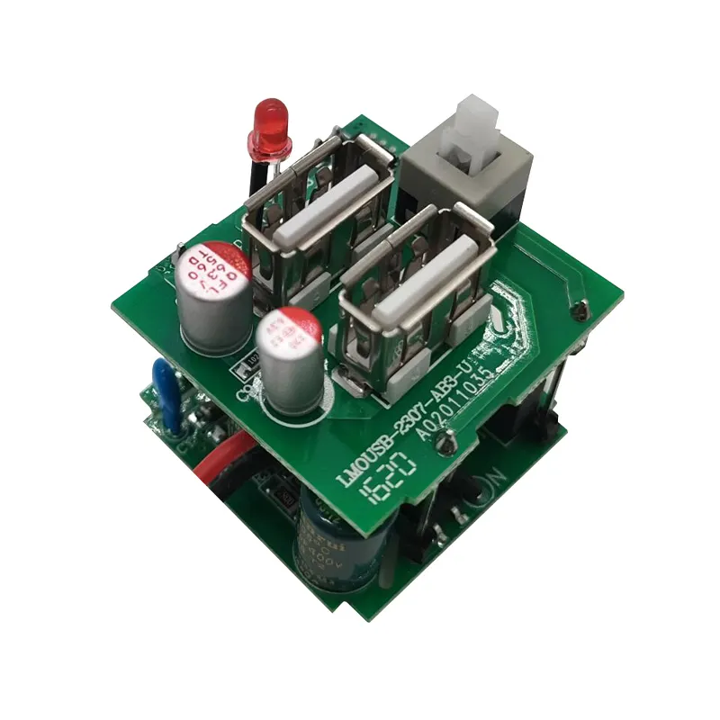 Tuỳ Chỉnh 5V2A 2.4amp 65W Điện Thoại Di Động Bộ Sạc Usb Bảng Mạch Pcb