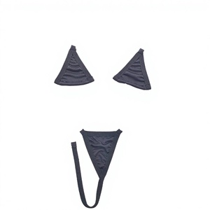 Maillot de bain une pièce sexy pour femmes européennes et américaines avec soutien-gorge et lingerie en spandex/polyester - Product Image 3