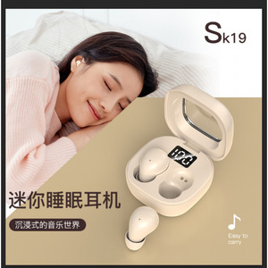 Audífonos Inalámbricos Sk19, Bluetooth 5.3, Pantalla Digital, Diseño Exclusivo, Ajuste Cómodo, Uso Universal - Product Image 3
