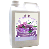 Concentré de patates douces violettes naturelles certifiées halal Jus liquide d'extrait de plante Huiles variées Concentré de jus aromatisé