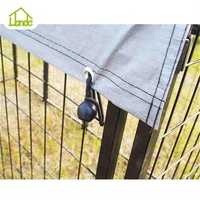 Personnalisé de haute qualité de chien de maille soudé chenil chien jette chenils à vendre