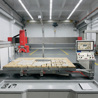 Machine de découpe de pierre CNC 5 axes prête à l'emploi en Australie pour les fabricants professionnels de pierre et les fabricants de plans de travail de cuisine