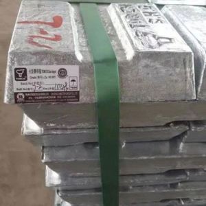 For Sell Zinc Ingot 99.995 Percent Pure Zinc Metal Electroplating Industrial Alloy Standard Export Package China HEB OEM Brand - Product Image 1