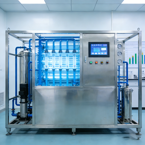 Sistema de Tratamiento de Agua Ultrapuro EDI Controlado por PLC y Accionado por Bomba para el Pulido de Condensados en Circuitos Secundarios de Plantas de Energía, 1 Año - Product Image 5