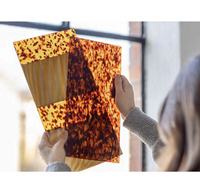 Feuilles d'acétate de cellulose d'écaille de tortue de haute qualité pour lunettes