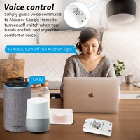 Smart Lift App Tuya 10A Wifi Disyuntor inteligente con control de temporizador Módulo de interruptor Wifi compatible