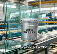 Peinture époxy thermique isolante de qualité supérieure, seau de 20 kg, durable, antirouille, résistante à la chaleur, pour appareils électroménagers, machines, chaudières, Weishibao