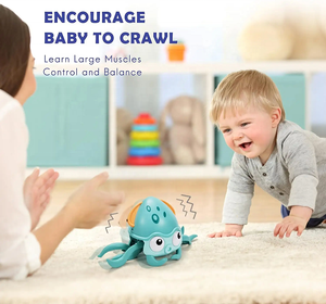2025 bébé bain salle de bain jouer eau jouets en option deux couleurs poulpe ramper plage et <span class=keywords><strong>sable</strong></span> cadeau glisser jouets - Product Image 3