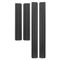 Plaque de protection de seuil de porte en TPE, tapis de sol de voiture toutes saisons personnalisables, tapis de voiture en TPE à rebord profond