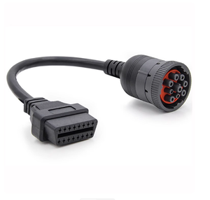 <span class=keywords><strong>Cable</strong></span> de Diagnóstico J1939 Personalizado Directo de Fábrica, 9 Pines/6 Pines a 16 Pines, <span class=keywords><strong>Cable</strong></span> OBD para Camiones Pesados - Product Image 1