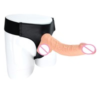 Grand pénis de simulation portable, jouets sexuels pour la masturbation féminine, faux pénis gay, plug anal, pantalon portable, pantalon sexuel pour lesbiennes