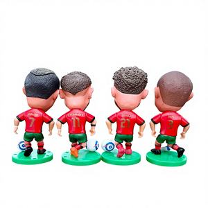 Figurine d'action sur le thème du football pour le Portugal : Ronaldo, Pepe, Jota, B. Fernandes – Ornement de divertissement - Product Image 1