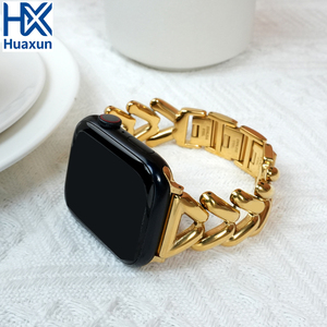 สายบางสำหรับนาฬิกาแอปเปิ้ล41/40/38/<span class=keywords><strong>44</strong></span>/45/46/49/42มม S10 S11อัลตร้าผู้หญิงที่สามารถปรับได้สายโลหะเครื่องประดับ - Product Image 1